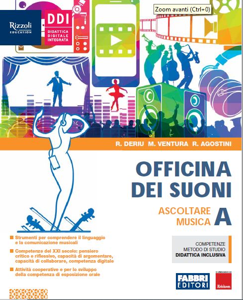 9788891531803 OFFICINA DEI SUONI  VOLUME A FABBRI SCUOLA