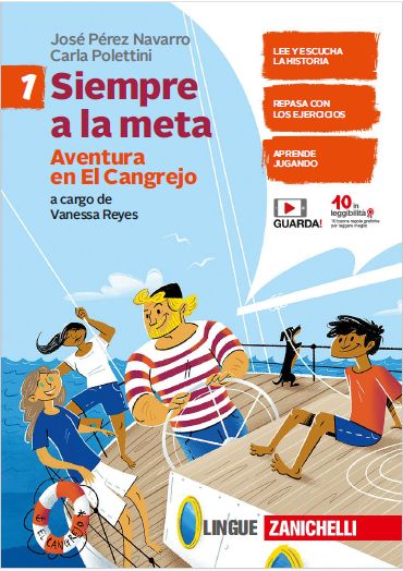 9788808667625 SIEMPRE A LA META – vol. 1 – Spagnolo Zanichelli editore