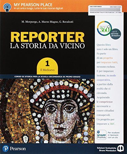 9788869103360 REPORTER  VOL.1 – Il Medioevo B.MONDADORI