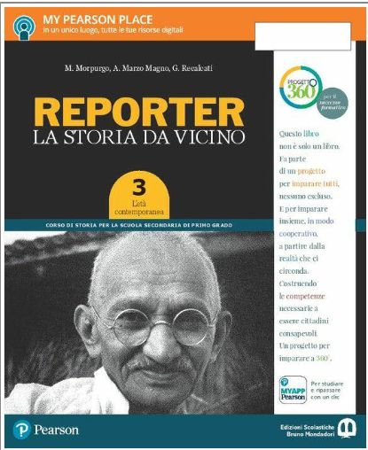 9788869103384 REPORTER VOL. 3 – L’età contemporanea B.MONDADORI