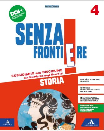 9788824779371 SENZA FRONTIERE / Storia 4° A. Mondadori Scuola