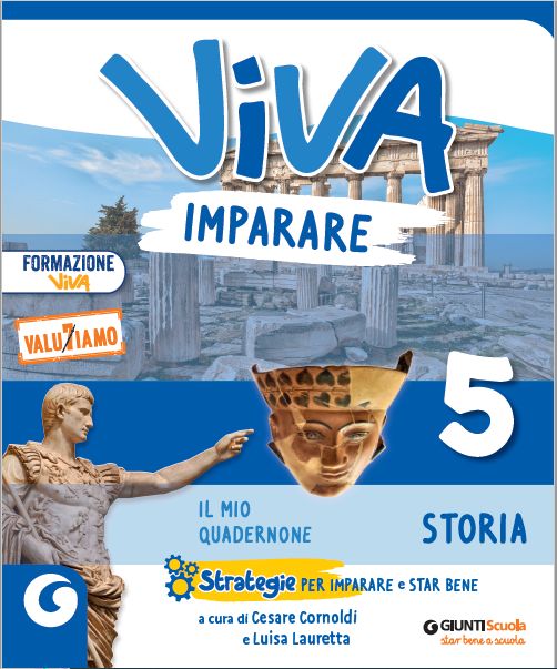 9788809964624 VIVA IMPARARE CL. 5 Storia GIUNTI SCUOLA