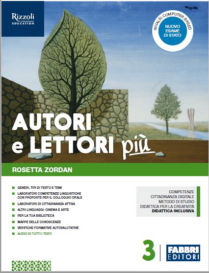 9788891534613 AUTORI E LETTORI PIU’ –  VOL. 3 FABBRI SCUOLA