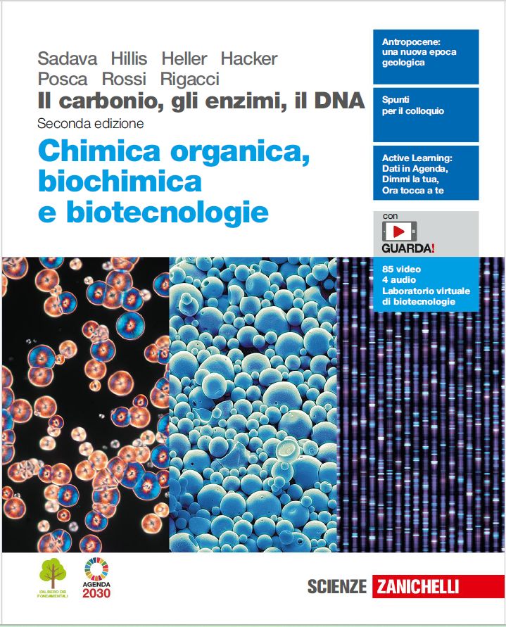 9788808720160 IL CARBONIO, GLI ENZIMI, IL DNA 2ED.. ORGANICA, BIOCHIM. BIOTECN. ZANICHELLI EDITORE