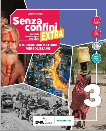 9788851158118 SENZA CONFINI EXTRA 3 PERCORSI INTERDISCIPLINARI AGGIORNATI DE AGOSTINI SCUOLA