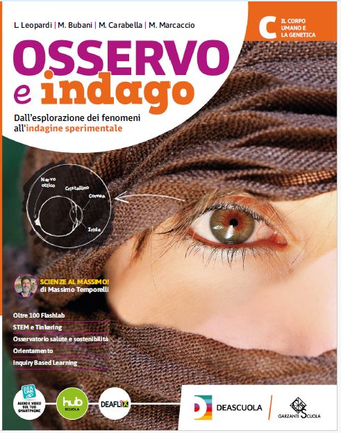 9791254551387 Osservo e Indago Vol. C – Il corpo umano e la genetica DEASCUOLA