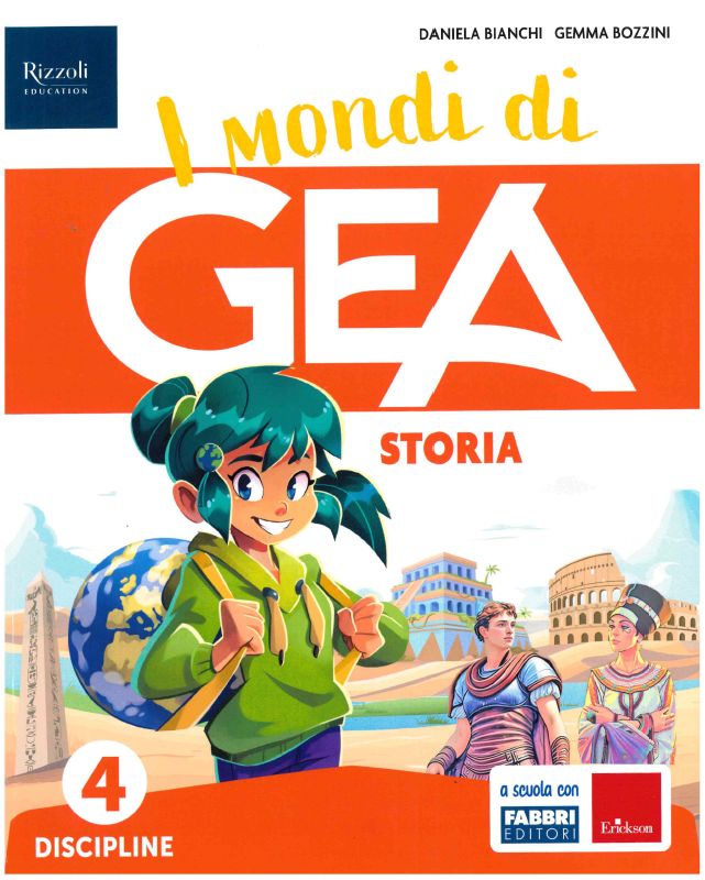 9791223100196 I mondi di Gea 4 Storia Fabbri Editori